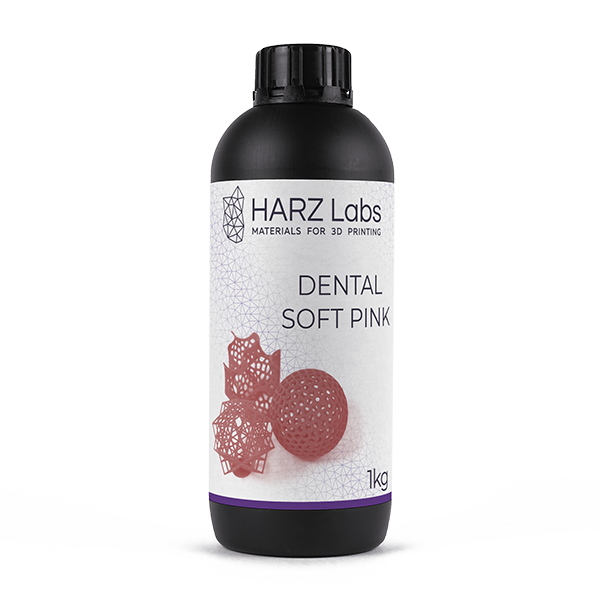 Полимерная смола Dental Soft Pink 1кг